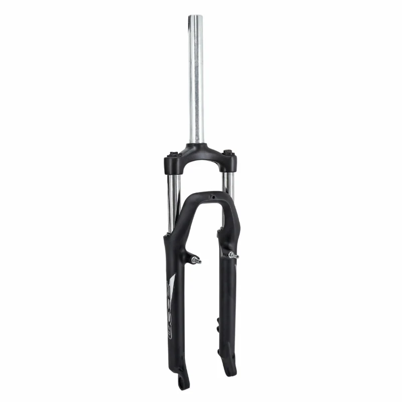 Fourche VTT 26 " Zoom 565Mlo A Ressort Noir Mat Réglable Deb. 80 mm Pivot Lisse 240 mm 1''1-8-28,6 Extérieur Compatible V-Brake-Disque