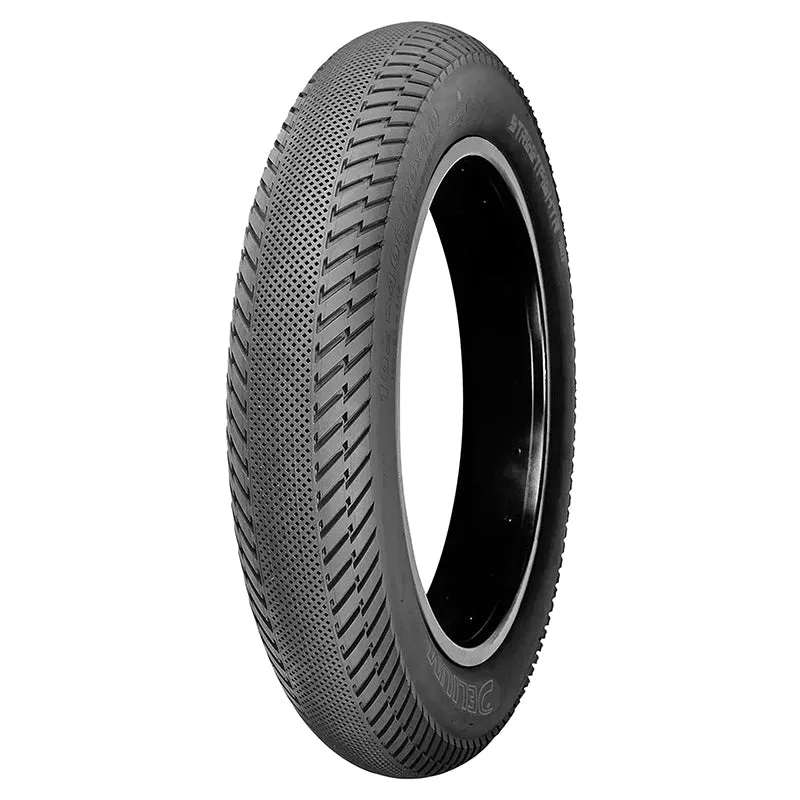 Pneu VTT 20 X 4.00 Deli Streetfightr Fat Bike Noir Tr (102-406)