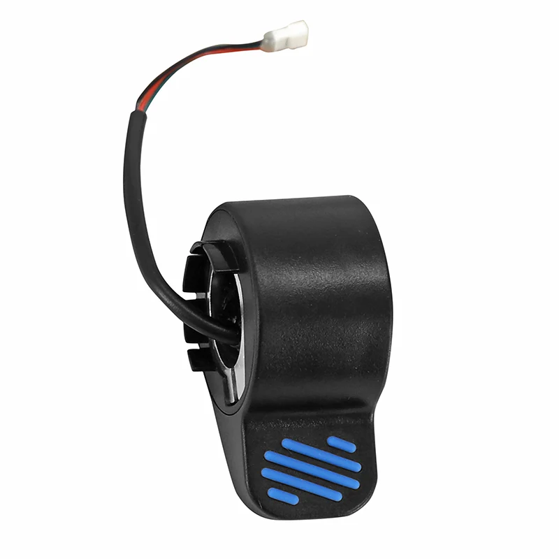 Commande - Gachette Accelerateur Pour Trottinette Segway Ninebot Es1, Es2, Es4, E25 Noir-Bleu -P2R-