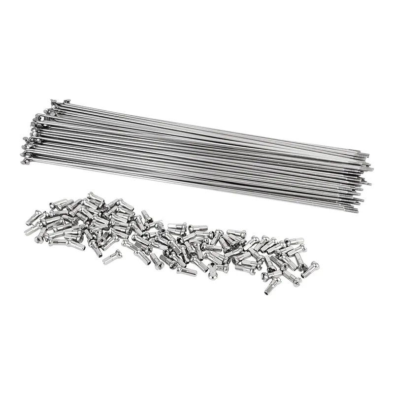 Rayon INOX Argent Velox Mach1 2 mm L 244 mm Tête Coudée Avec Écrou (Boite De 100)