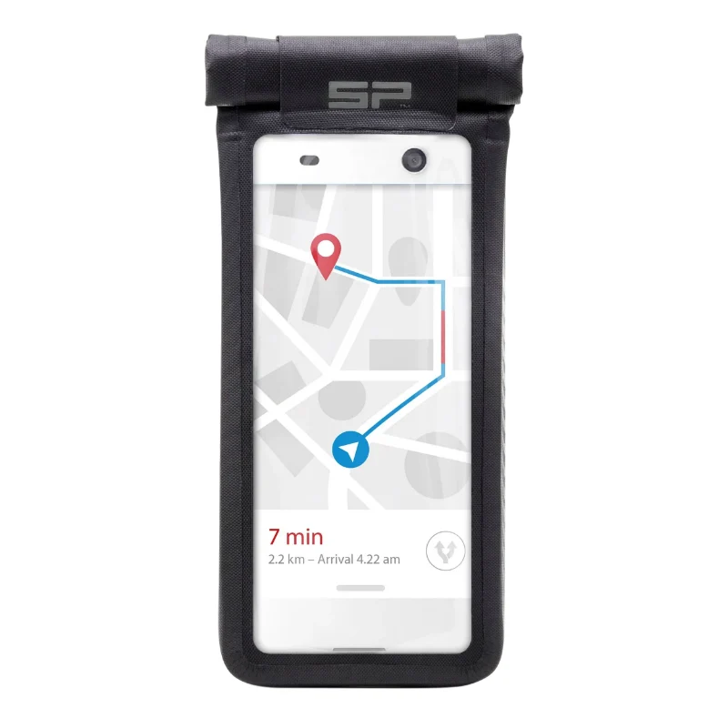 Etui Smartphone-Telephone Sp Connect Universelle Taille XL Noir (Compatible Avec Tout Les Supports Sp Connect Spc+) (170 X 85 mm)
