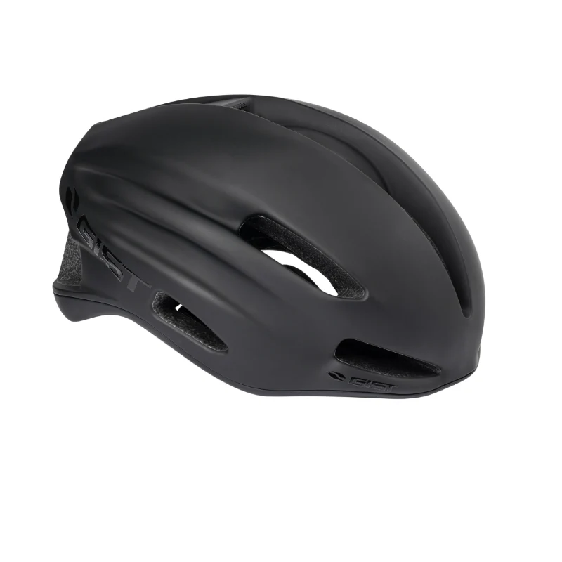 Casque Vélo Adulte Gist Route Veloce Noir Taille 56-62 Réglage Molette, Boucle Fidlock (Eps-Pc)