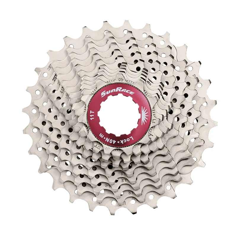 Cassette 11V. Sunrace Rx1 11-36 Route - Gravel Pour Shimano (Niveau 105) Metallic Argent (Livre En Boite) (11,12,13,15,17,19,22,25,28,32,36)