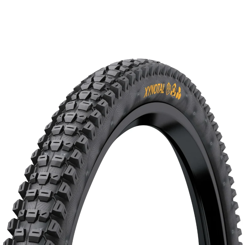Pneu VTT Gravity 27.5 X 2.40 Continental Xynotal Downhill Soft Renfort Flanc Apex Noir Tubeless Ready Ts (60-584) (650B) Terrain Dur Et Sec Compatible VAE