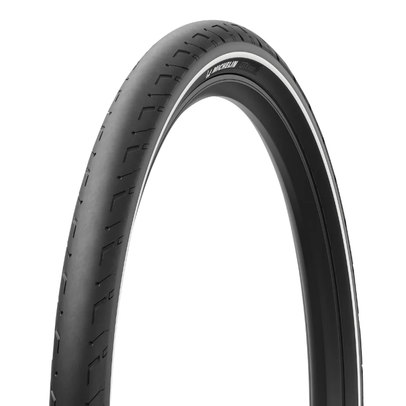 Pneu VTT Urbain 29 X 2.40 Michelin City Street Noir Ts (60-622) Flanc Reflex Homologué VAE E50