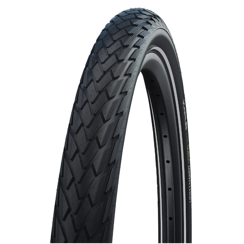 Pneu VTT Urbain 29 X 2.15 Schwalbe Marathon Green Noir Tr (55-622) Renfort Flanc Reflex Compatible VAE