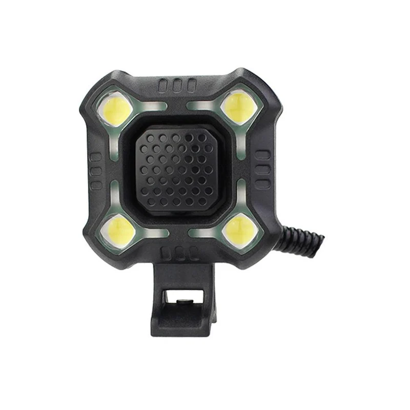 Sonnette Lumineuse 2-en-1 avec Commodo Guidon - Lampe Puissante