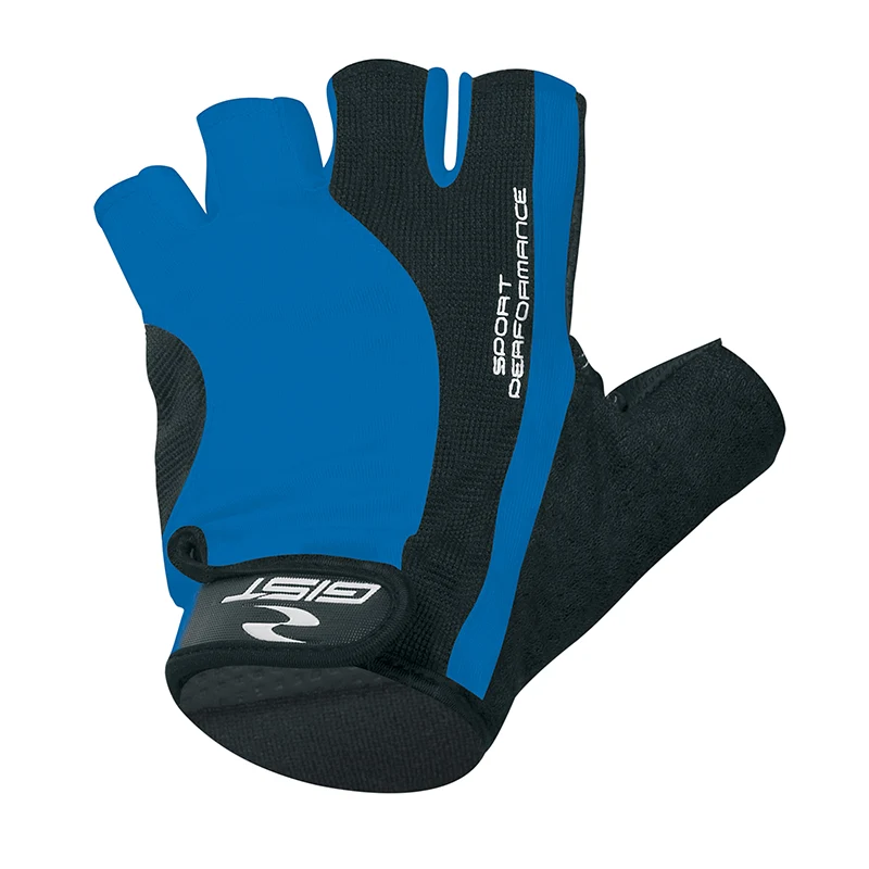 Gants Vélo Court Gist Pro Bleu XXL (Paire Sur Carte) Avec Velcro