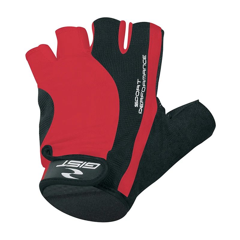 Gants Vélo Court Gist Pro Rouge XXL (Paire Sur Carte) Avec Velcro