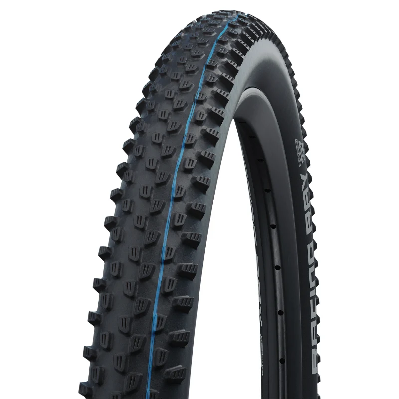 Pneu VTT 29 X 2.25 Schwalbe Racing Ray Addix Super Ground Noir Tubeless Ready Ts (57-622) Compatible VAE