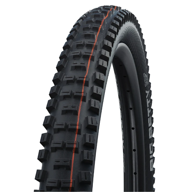 Pneu VTT Gravity - VAE 29 X 2.60 Schwalbe Big Betty Addix Super Trail Enduro Noir Tle Tubeless Ready Ts (65-622) Homologué VAE E50