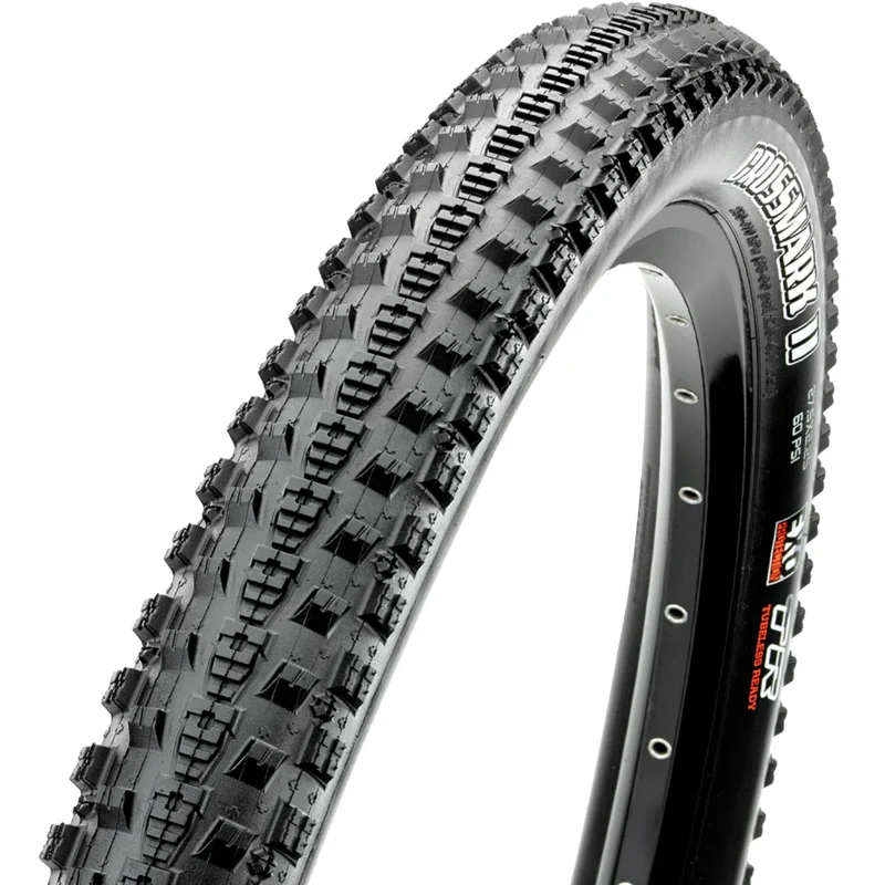Pneu VTT 29 X 2.25 Maxxis Crossmark Ii Exo Tubeless Ready Noir Ts (57-622) Pliant (Dual Compound)