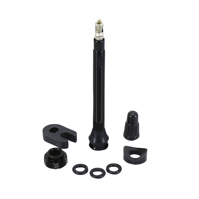 Valve De Pneu Tubeless Presta Mavic Ust 60 mm Alu Noir Obus Demontable (Vendu A L'Unite)