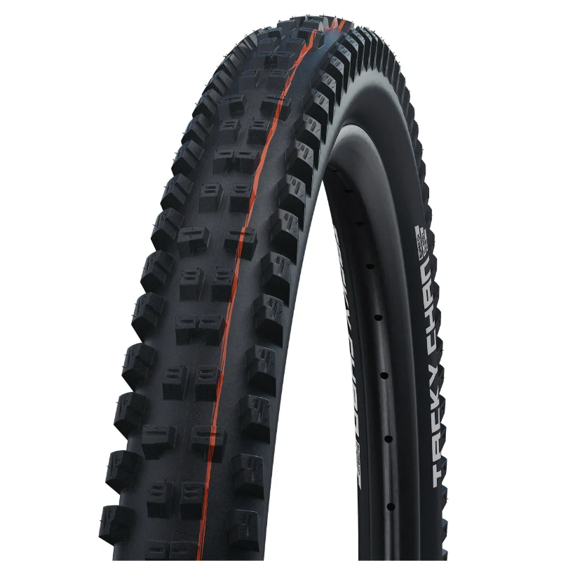 Pneu VTT Gravity - VAE 27.5 X 2.40 Schwalbe Tacky Chan Super Gravity Soft Noir Tle Tubeless Ready Ts (62-584) (650B) Compatible VAE - Recommande Arrière