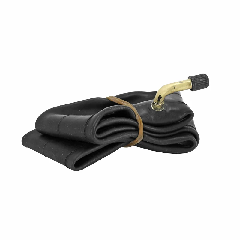 Chambre A Air Trottinette 10 X 2,125 Valve Standard Coudée 90° Sens Mouvement