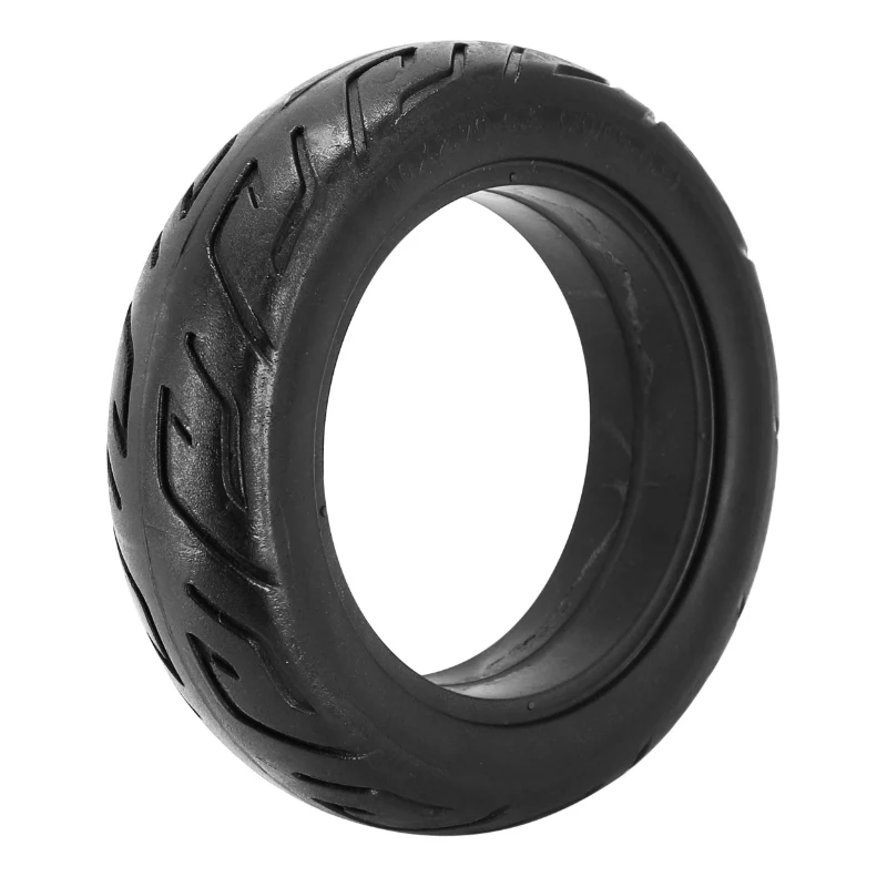 Pneu Trottinette Plein 10 X 2.70 (70-65-6.5) Noir (Pour Segway Ninebot Mini Pro)