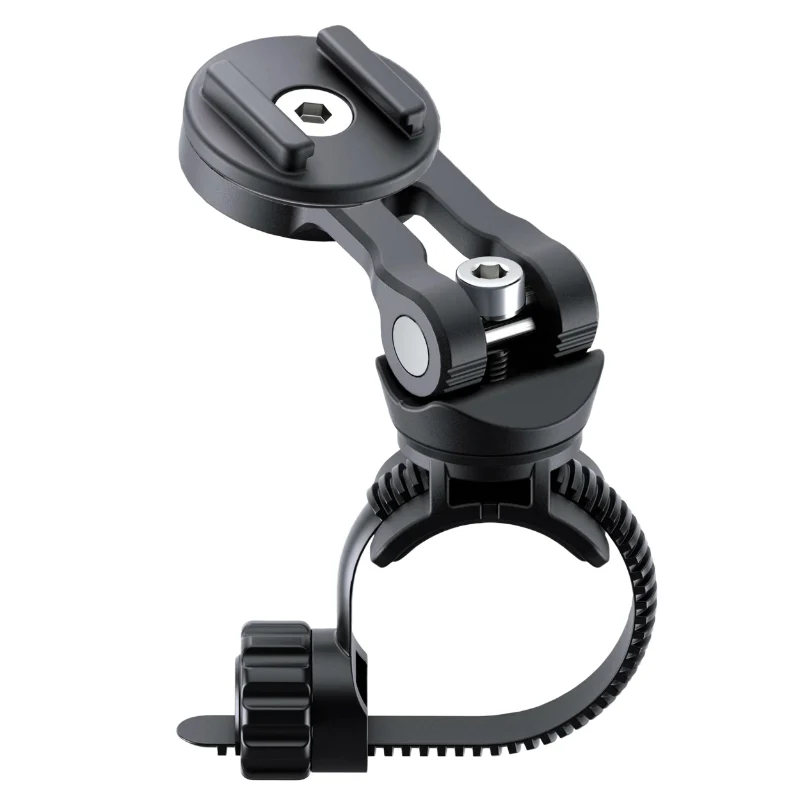 Support Smartphone-Telephone Vélo Sp Connect Vendu A L'Unite Fixation Guidon Orientable A 360° Noir Spc+
