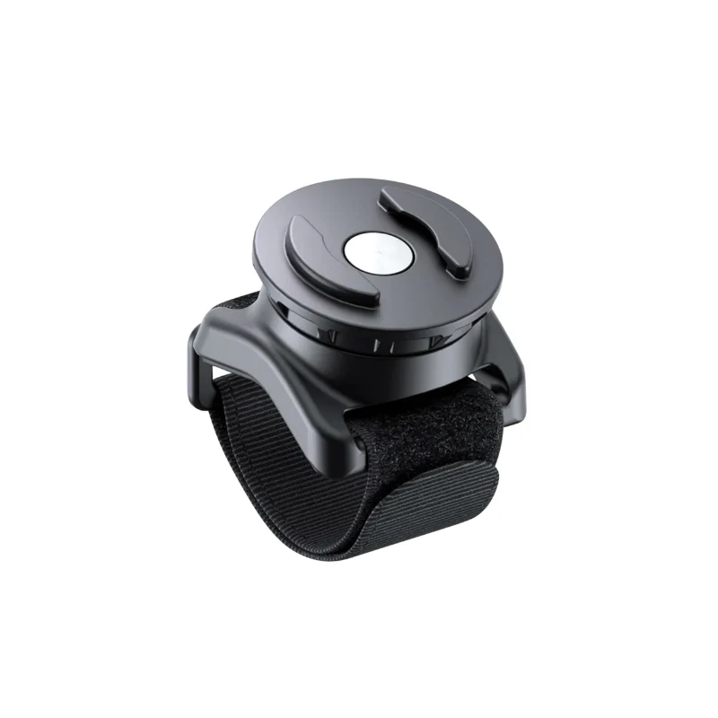 Support Smartphone-Telephone Moto-Vélo Sp Connect Universelle Vendu A L'Unite Fixation Guidon Velcro Noir Orientable A 360° (Diam 20 A 90 mm) Spc+