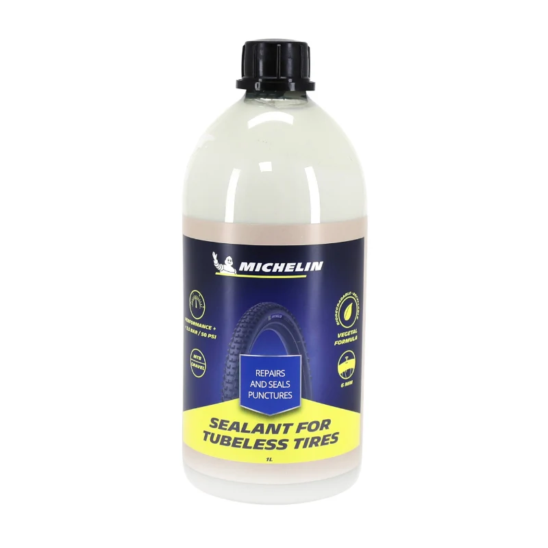 Preventif Anti-Crevaison Michelin Sealant Pour Pneu VTT Et Gravel Tubeless (1L)