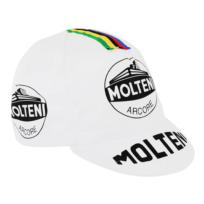 Casquette Vintage Molteni Champion Du Monde Blanc