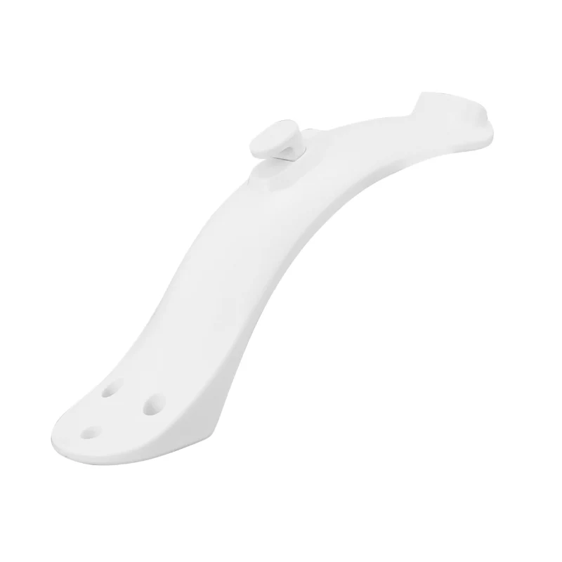 Garde-Boue Arrière De Trottinette Adaptable Xiaomi M365, Essential, 1S, Pro, Pro 2 Blanc Court