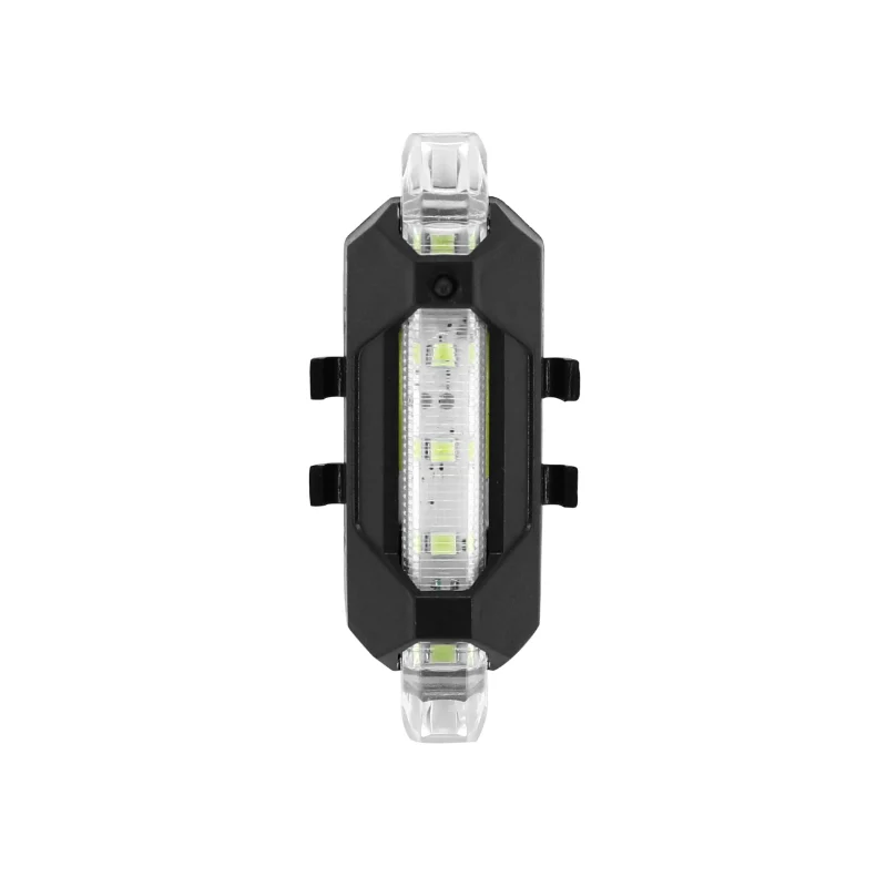 Voyant Lumineux Pour Essieux Arrière De Trottinette Xiaomi M365, Pro Blanc (Rechargeable Usb)