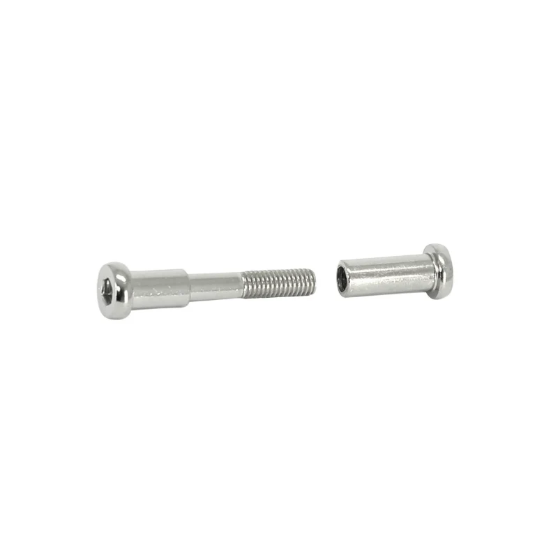 Axe-Vis Goupille D'Arbre Pliant Pour Trottinette Xiaomi Mijia M365 Chrome (Vendu A L'Unite)