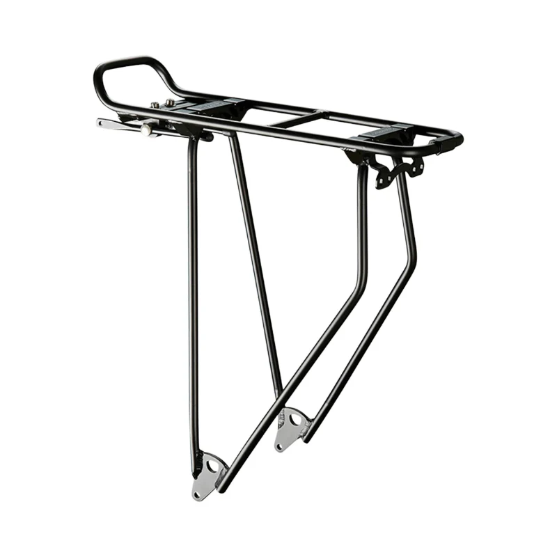 Porte Bagage Vélo Arrière A Tringles Racktime Stand It 2.0 Touring Noir 29" Compatible Systeme Racktime Snapit 2.0 -Poids Maxi 25 Kg