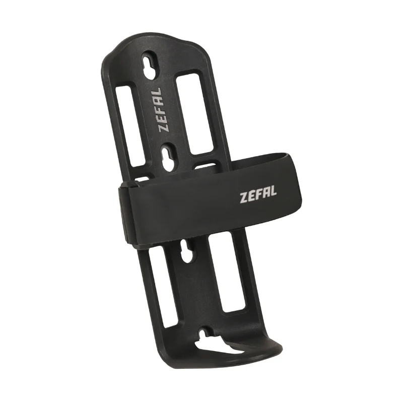 Porte Bidon Zefal Z Adventure Cage Noir Pour Bouteille Eau, Sacoche De Fourche (Résine Thermoplastique) - Sangle Velcro Réglable Pour Bouteille 1.5L