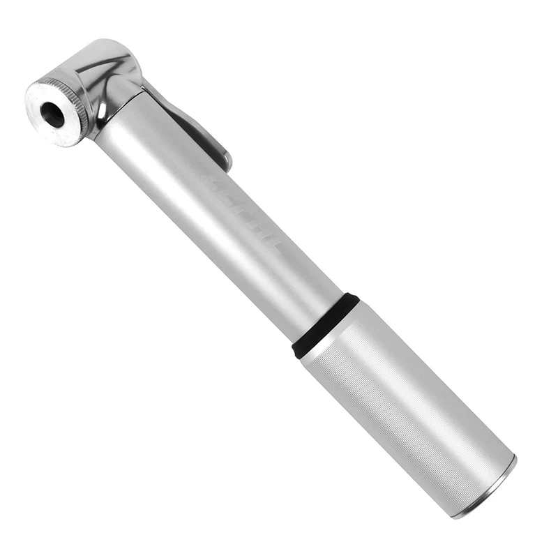 Pompe Mini Route Zefal Road Micro Alu Argent 7Bars L165 mm Vp-Vs 95G Pour Pneu Section 25 À 32 mm Avec Clips Fixation
