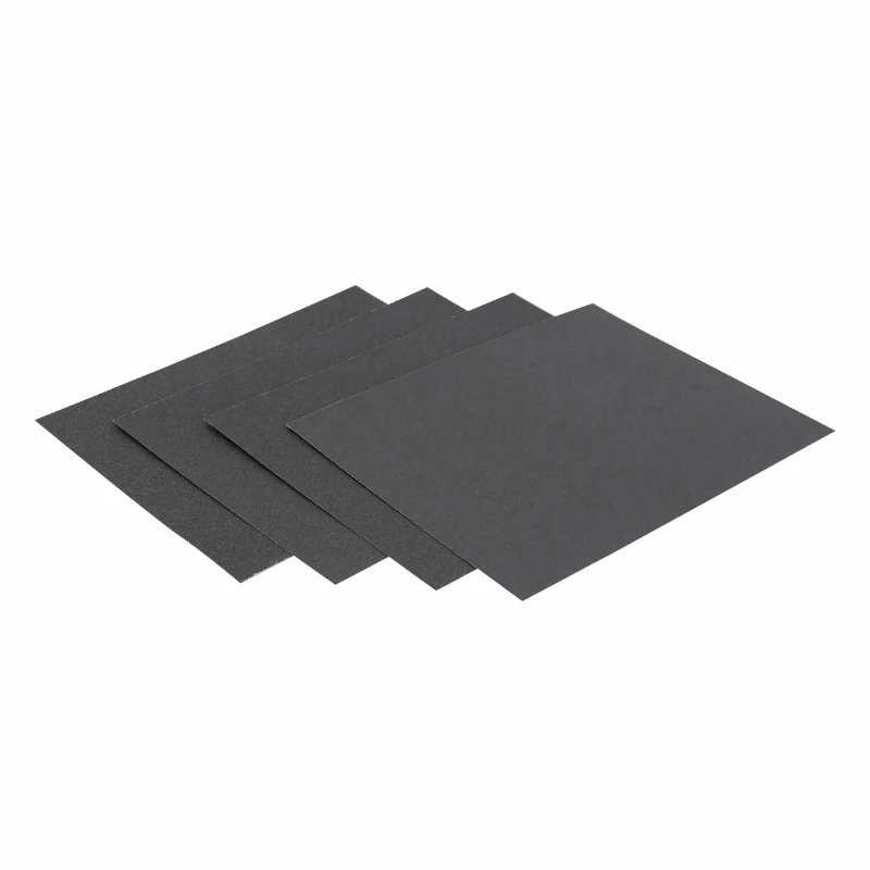 Papier A Poncer Hpx P80 X1, P120 X2, P180 X1 (230 mm X 280 mm) (Lot De 4 Feuilles)