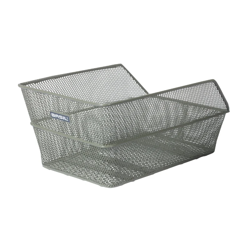 Panier Arrière Acier Nid Abeille Basil Cento Vert Olive (38 X 24 X 11 cm)