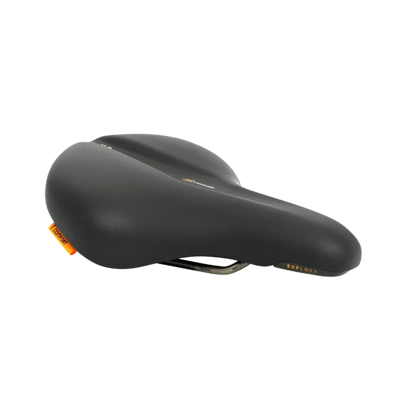 Selle Royal Explora Gel Avec Canal Anatomique Loisir Relaxed Noir 253X218 mm 598 G