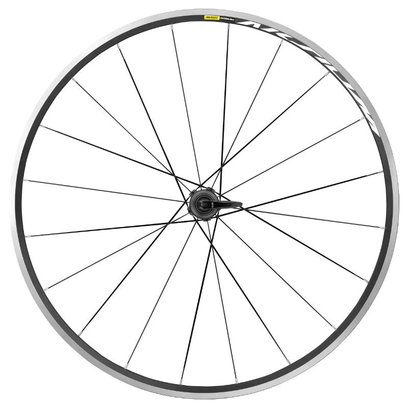 Roue Route Patin Blocage 700 Mavic Aksium Arrière Noir Cassette Shimano 11-10V 20 Rayons Jante 622-17 -Poids Max 120 Kg-