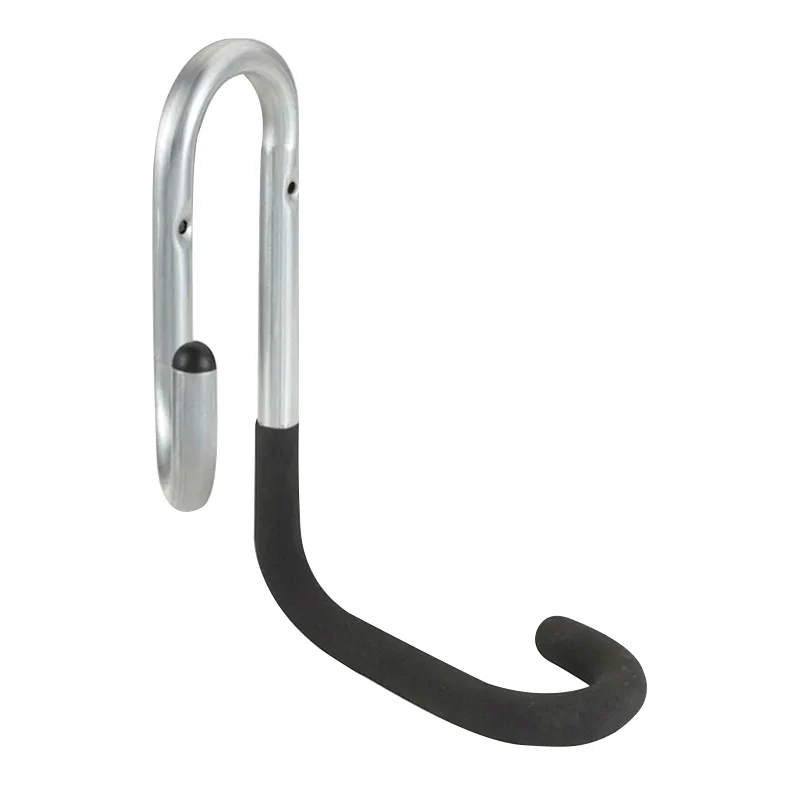 Support Rangement Vélo Mural Pour 1 Vélo Et 1 Casque A 2 Crochet (Fixation Vélo Roue)