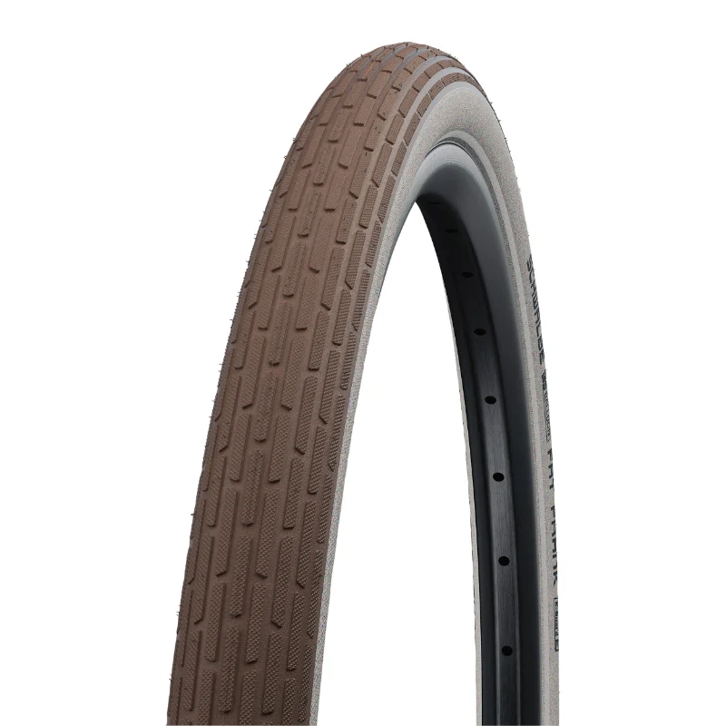Pneu VTT Urbain 29 X 2.00 Schwalbe Fat Frank Marron Flanc Beige Reflex Tr (50-622) Renfort K-Guard (Twin Skin)