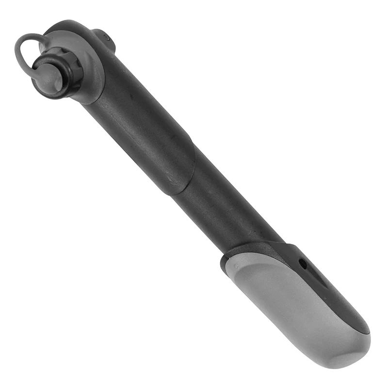 Pompe Mini Route-VTT Giyo Gp Résine Noir Télescopique Vp-Vs (Fixation Porte Bidon Ou Poche Maillot) (Sur Carte) - Lg 177 mm Et 8 Bars