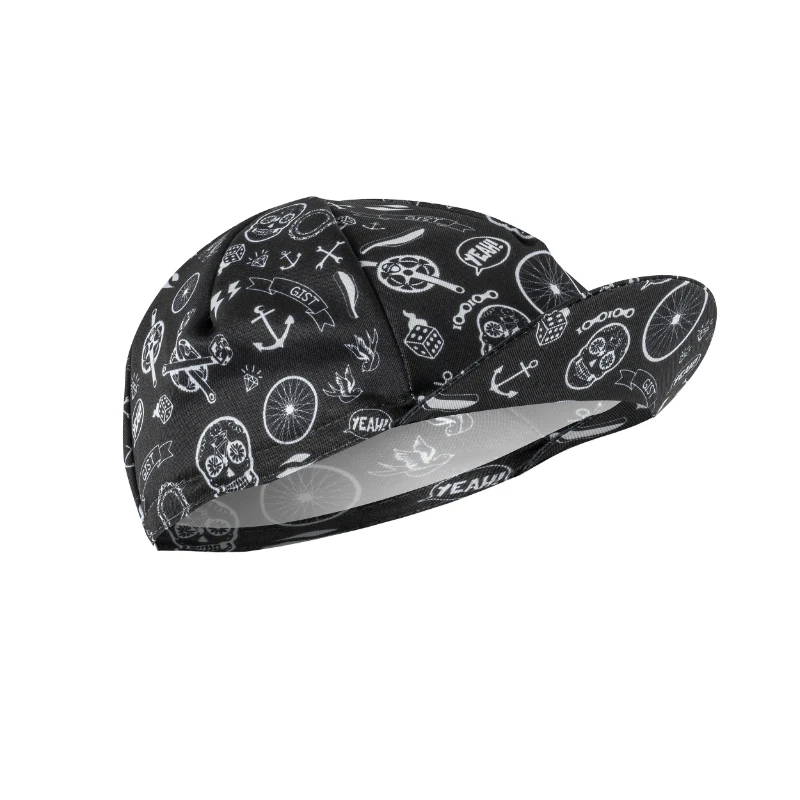 Casquette Gist Style Tattoo Deco Noir-Blanc