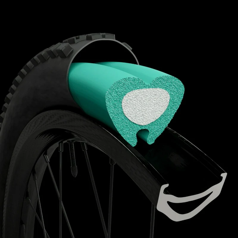 Mousse Anticrevaison Pneu VTT Tubeless Switch Loop Hard 160Grs Enduro - Dh Et VAE Roue 26"-27.5"-29" De 2.3 À 2.80 (Vendu A L'Unite)