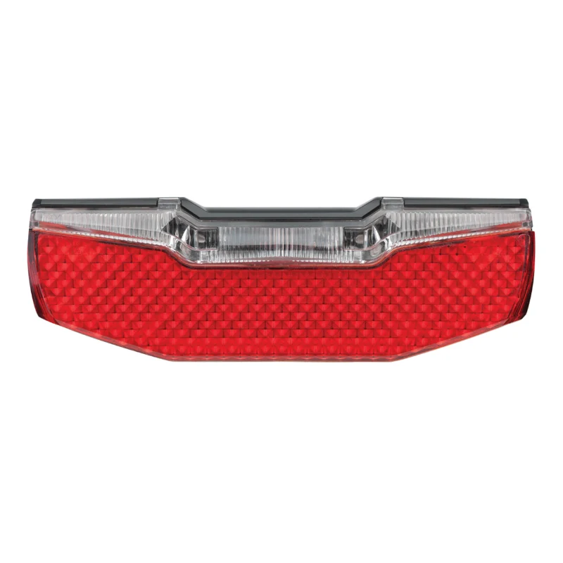 Éclairage Vélo VAE - E-Bike Arrière Sur Porte-Bagage Axa Blueline 6V Steady Entraxe 50 mm Compatible Dynamo (Éclairage A L'Arret 4 Minutes) - Visible A 600M