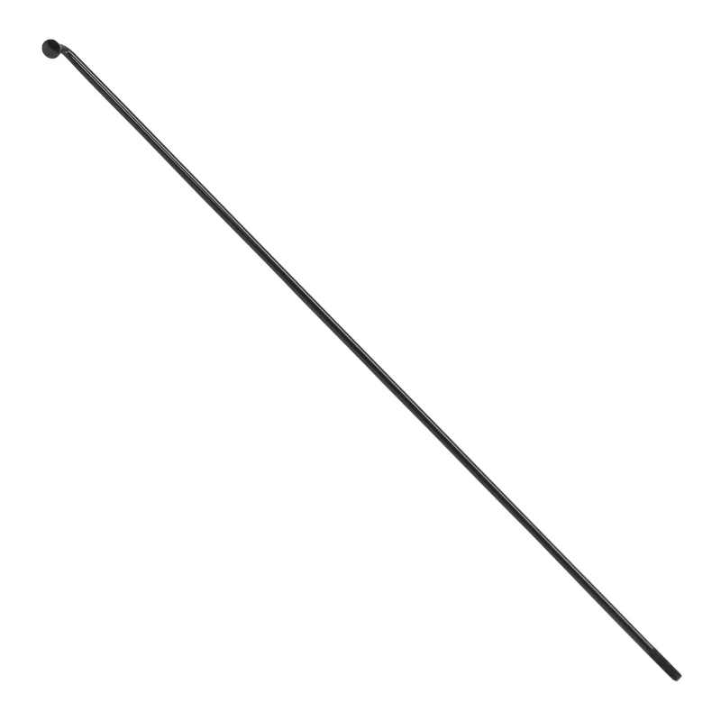 Rayon Leader Fox Noir Tête Coudée Lg 201 Diam 2.3 mm Pour Lotus - Holand - Arimo 26" (Vendu A L'Unite Sans Écrou) - Voir 185897 Pour Écrou