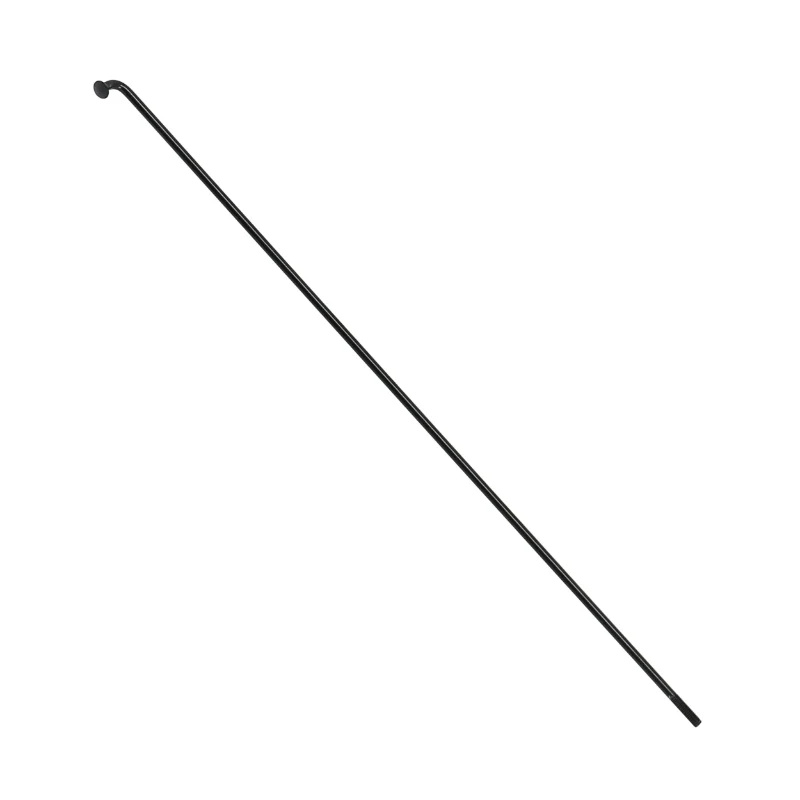 Rayon Leader Fox Noir Tête Coudée Lg 203 Diam 2.3 mm Pour Lotus - Holand - Arimo 26" (Vendu A L'Unite Sans Écrou) - Voir 185897 Pour Écrou