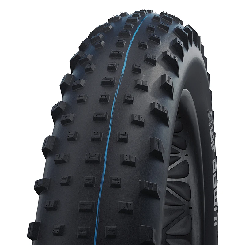 Pneu VTT 26 X 4.00 Schwalbe Jumbo Jim Fat Bike Addix Noir Tubeless Compatible Tubetype Ts (100-559)