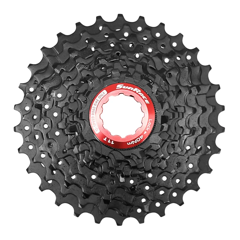 Cassette 12V. Sunrace Rz800 11-30 Route Compatible Shimano Noir (Livre En Boite)