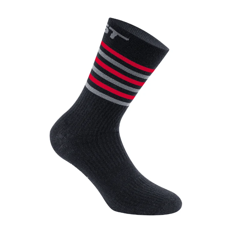 Chaussettes - Socquettes Hiver Gist Climatic Noir-Rouge 40-43 (Paire) Antibacterien