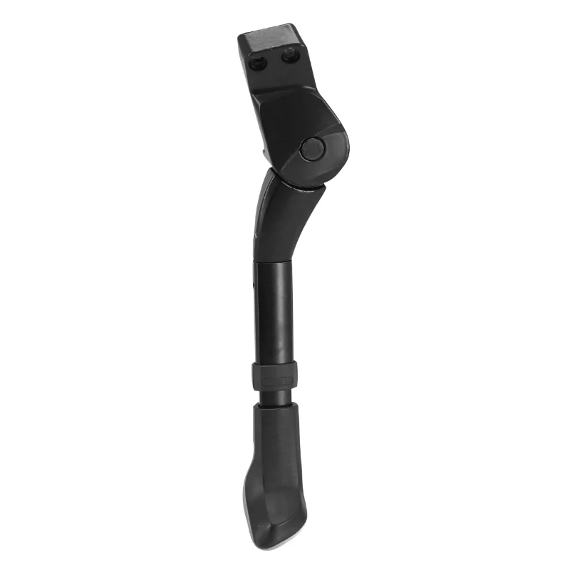 Béquille Vélo Laterale Arrière Ursus King Mini 16-20-24'' Noir Réglable Fixation 2 Vis Sur Base Entraxe 18 mm - Supporte 35Kgs (Livre Sur Carte)