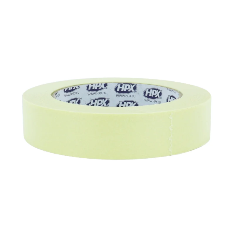 Ruban De Masquage-Protection Hpx 110°C Blanc-Creme 25 mm X 50M