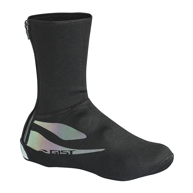 Couvre Chaussure Hiver Route Gist Neoprene 3 mm Noir 41-42 (Velcro) (Paire)