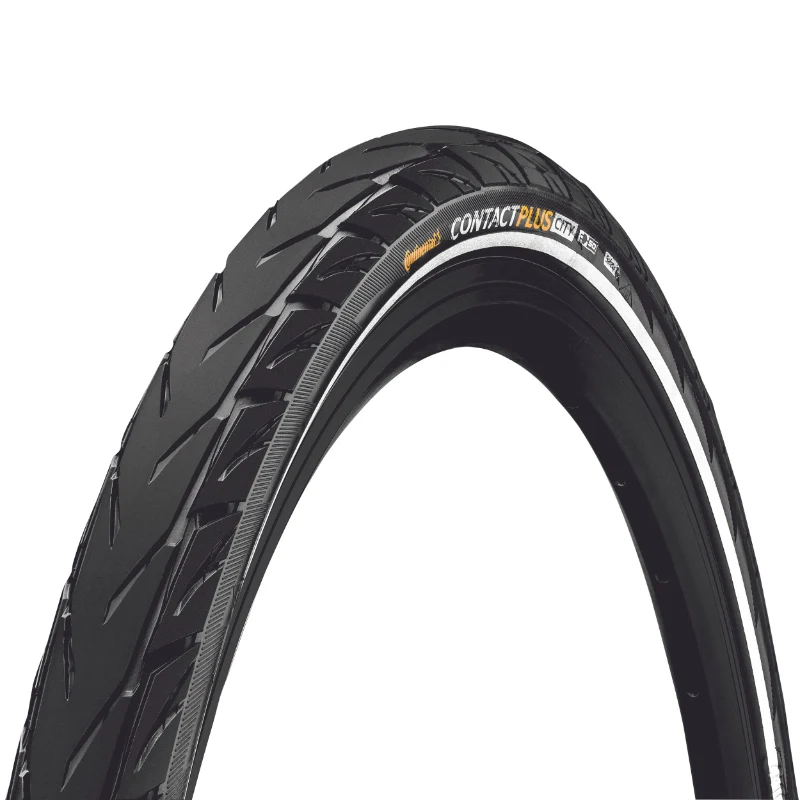Pneu VTC Urbain 700 X 35 Continental Contact Plus City Noir Tr (37-622) Flanc Reflex Homologué VAE E50
