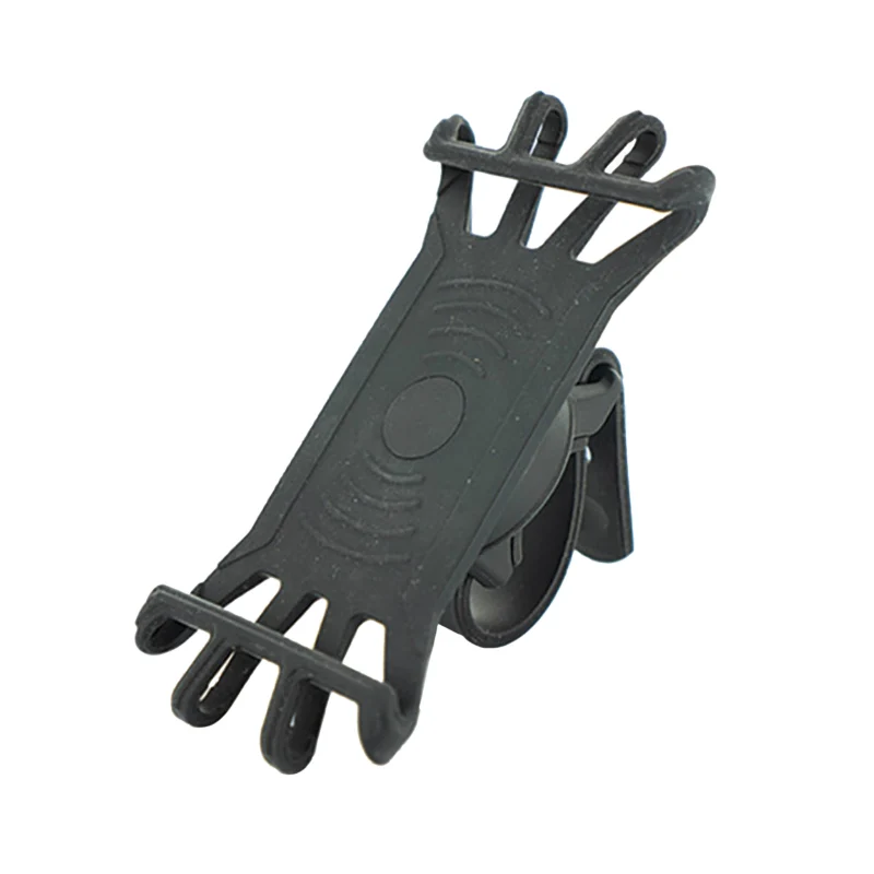 Support Smartphone-Telephone Coolride Silicone Universel Avec Fixation Clips (Vendu Sur Carte)